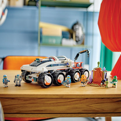 LEGO® City Command Rover and Crane Loader - Xe Rover Chỉ Huy và Cần Cẩu Thám Hiểm Không Gian - LEGO 60432 - Hình ảnh bổ sung 5