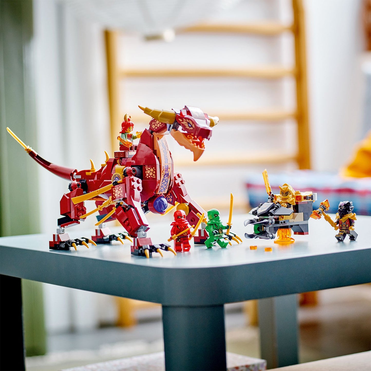 LEGO® NINJAGO® Heatwave Transforming Lava Dragon - Đồ chơi lắp ráp Rồng Lửa Biến Hình (71793) - LEGO - Góc nhìn khác 3