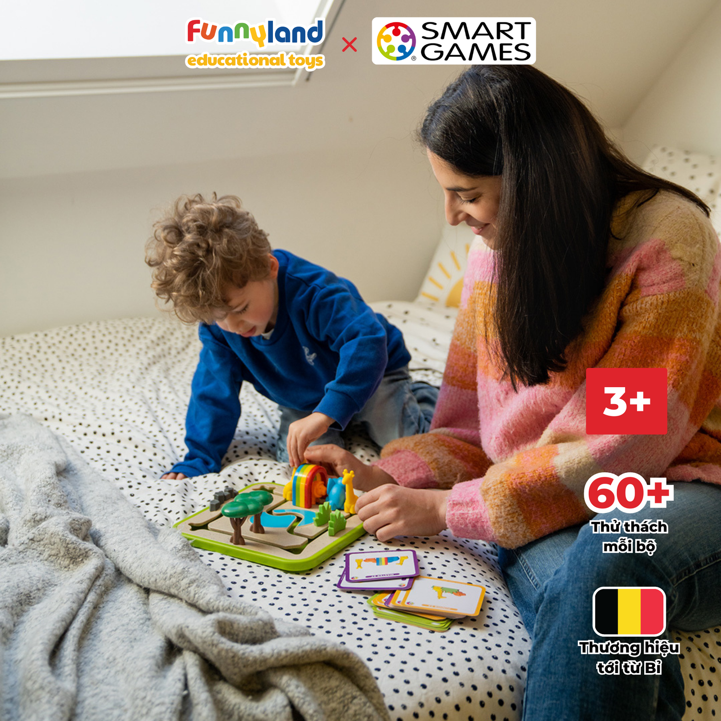 Đồ chơi trí tuệ Smartgames thử thách Safari Park Jr. Smartgames - ảnh 2 - Đồ chơi trí tuệ