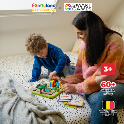 Đồ chơi trí tuệ Smartgames thử thách Safari Park Jr. Smartgames - ảnh 2 - Đồ chơi trí tuệ
