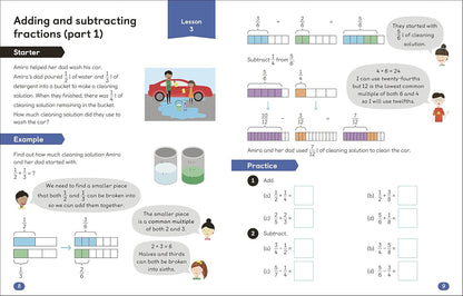 MATHS - NO PROBLEM! AGES 10 -11: FRACTIONS, DECIMALS, PERCENTAGE AND RATIO_DK 1125