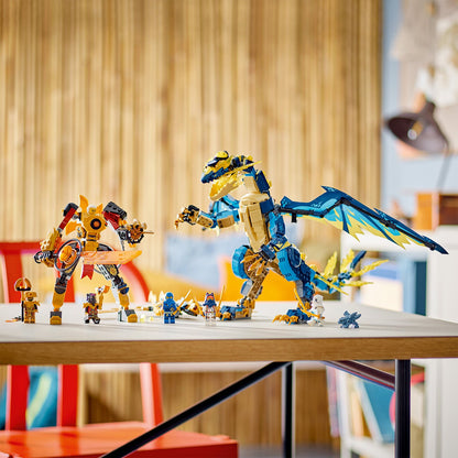 LEGO® NINJAGO® Elemental Dragon vs. The Empress Mech 71796 - Bộ Lắp Ráp Rồng Và Robot Chiến Đấu LEGO - Hình ảnh bổ sung 4