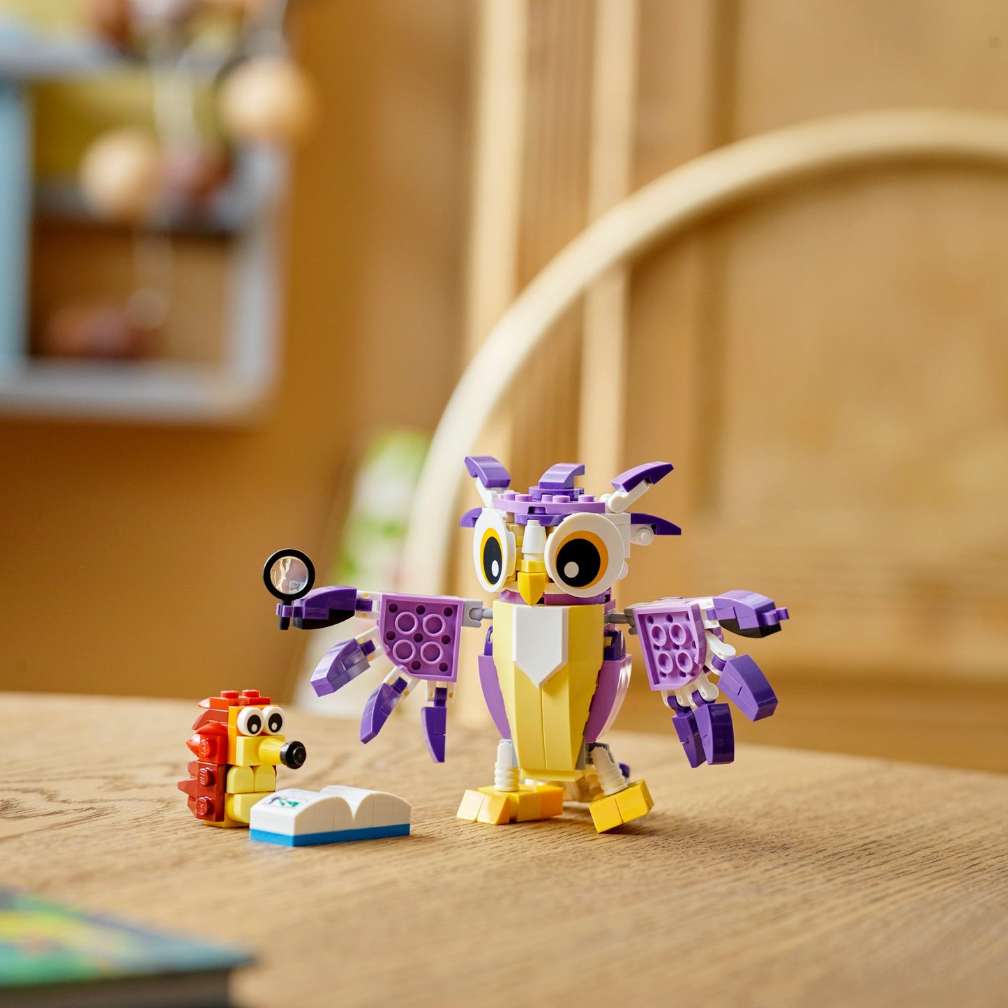 LEGO® Creator 3-in-1 Fantasy Forest Creatures - Lắp ráp Sinh vật Rừng Phép thuật LEGO 31125 - Hình ảnh bổ sung 5