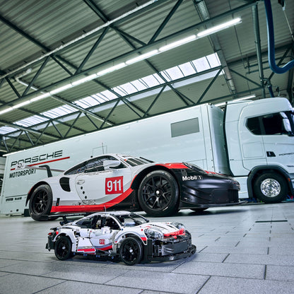 LEGO® Technic™ 42096 Porsche 911 RSR - Mô Hình Xe Đua Siêu Xe Lắp Ráp Cao Cấp - Hình ảnh bổ sung 4