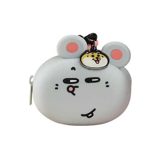 MEIJI & DASHU SILICONE BAG CHARM - KINDA INTERESTING