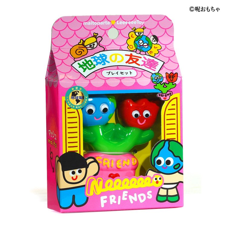Maitopara x Leeeeee Toy Mô Hình Art Toy Sofubi Cao Cấp LEEEEEETOY LEEEEEETOY - ảnh 3 - Art Toy