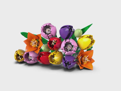 LEGO® Botanicals Tulip Bouquet - Bó Hoa Tulip Lắp Ráp Decor - LEGO 11501 LEGO - Lego
