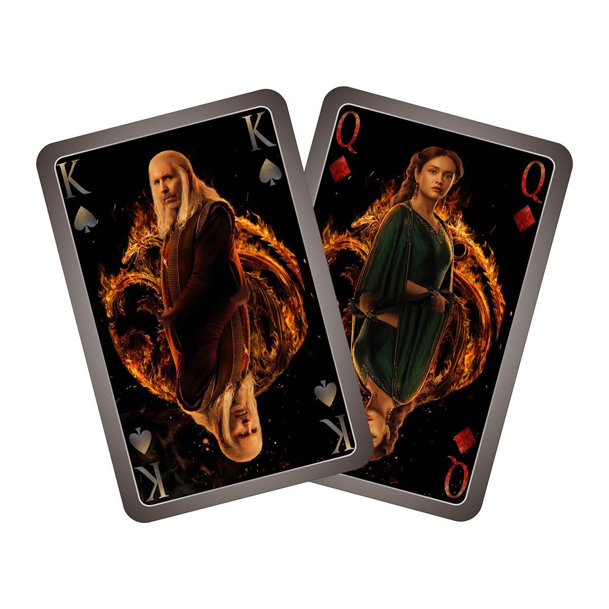 House of the Dragon Waddingtons Number 1 Playing Cards - Bộ Bài Tây Cao Cấp - Winning Moves - Góc nhìn khác 3