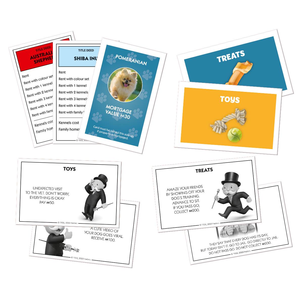 Dogs Monopoly Board Game - Cờ Tỷ Phú Chủ Đề Thú Cưng - Winning Moves UK - Hình ảnh bổ sung 4