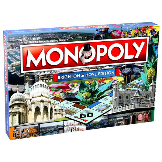 Brighton & Hove Monopoly Board Game - Trò chơi cờ tỷ phú phiên bản thành phố - Winning Moves - Hình ảnh sản phẩm