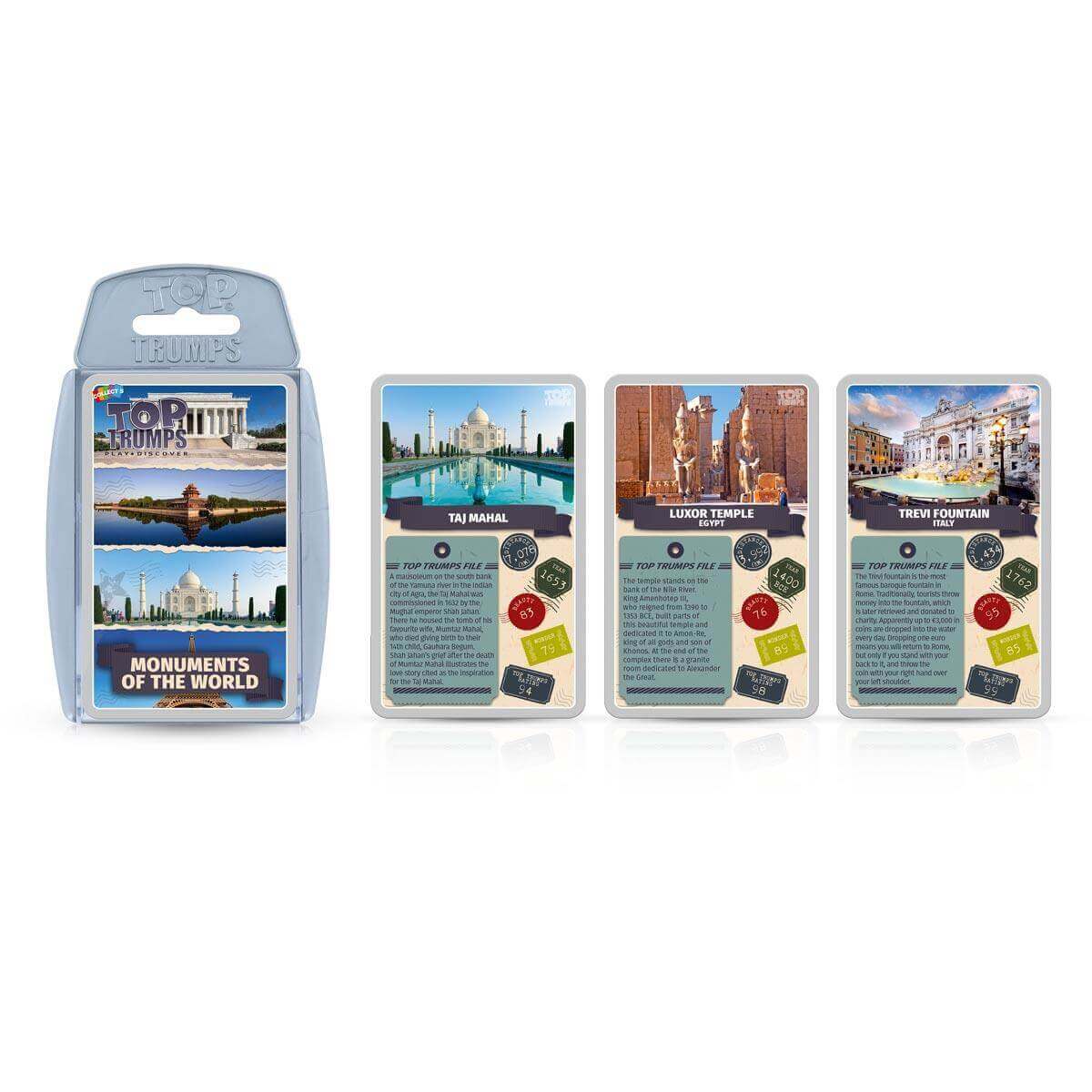 Monuments of the World Top Trumps Card Game - Thẻ bài Kiến trúc Thế giới - Winning Moves - Hình ảnh bổ sung 5