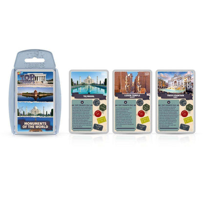 Monuments of the World Top Trumps Card Game - Thẻ bài Kiến trúc Thế giới - Winning Moves - Hình ảnh bổ sung 5