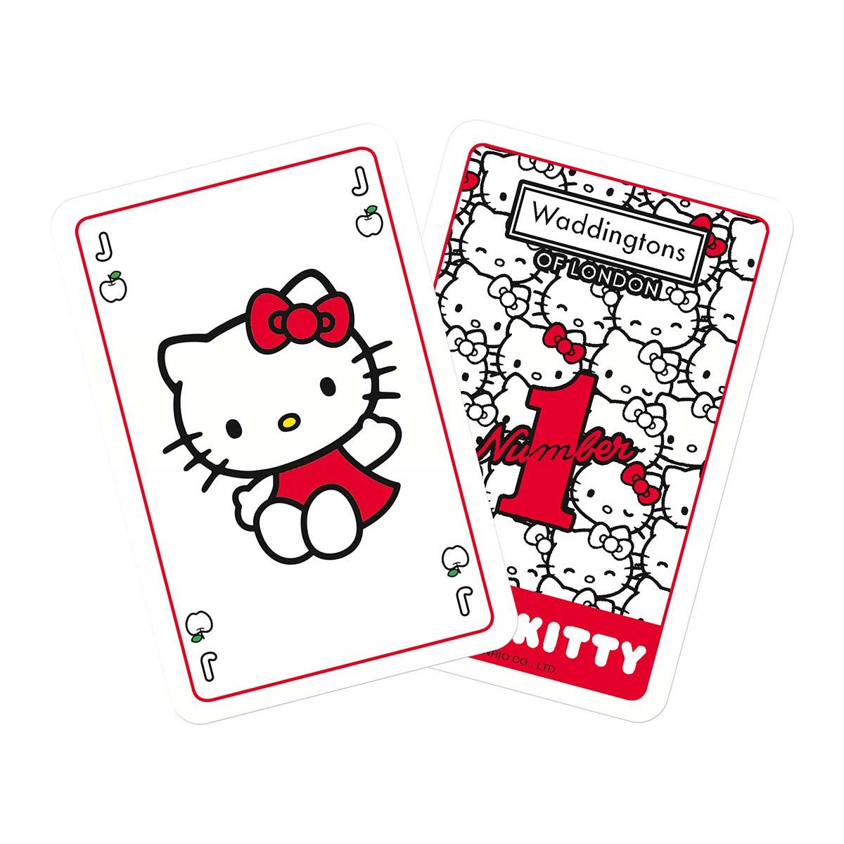 Hello Kitty Waddingtons Number 1 Playing Cards - Bài Tây Sưu Tầm Sanrio - Winning Moves - Góc nhìn khác 3