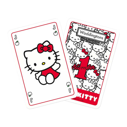 Hello Kitty Waddingtons Number 1 Playing Cards - Bài Tây Sưu Tầm Sanrio - Winning Moves - Góc nhìn khác 3
