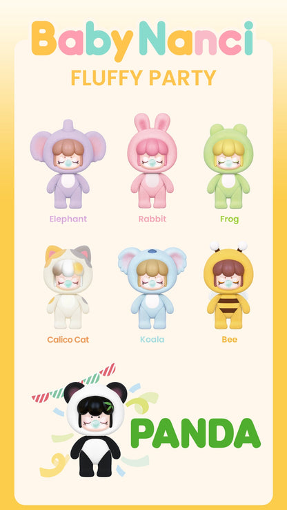 Rolife Surprise Figure Dolls - BabyNanci Fluffy Party NCXX - Mô hình Blind Box - Rolife