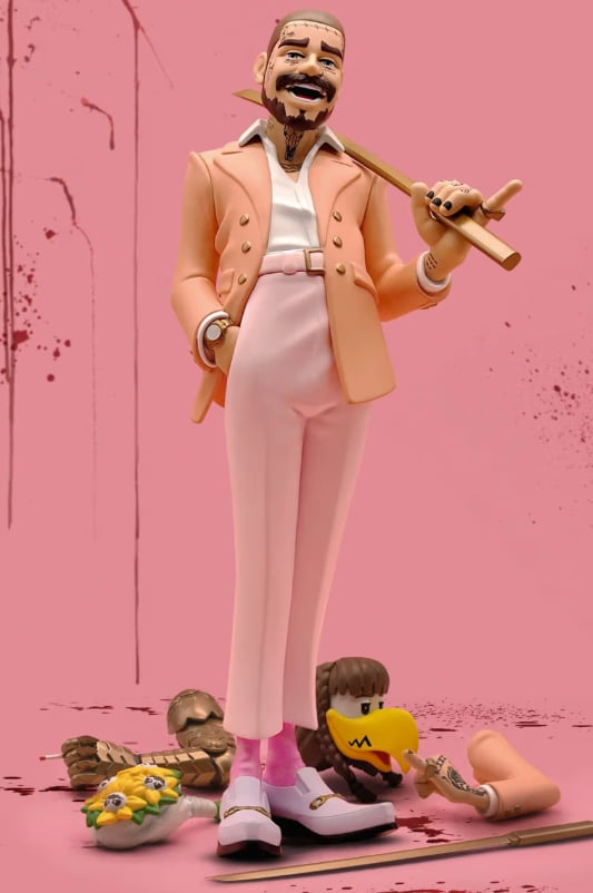 WHS THE LEGEND OF MALONE - Mô Hình Art Toy Cao Cấp Superplastic - Hình ảnh sản phẩm