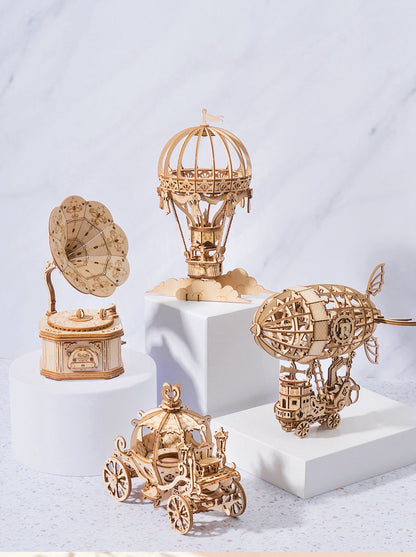 Rolife Modern 3D Wooden Puzzle - Hot Air Balloon TG406 - Mô hình gỗ 3D lắp ráp - Rolife
