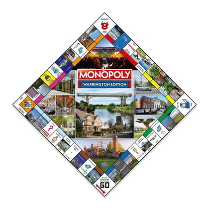 Warrington Monopoly Board Game - Cờ Tỷ Phú Phiên Bản Warrington - Winning Moves - Góc nhìn khác 3