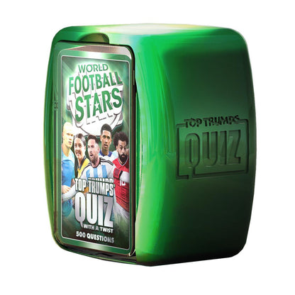 World Football Stars Green Top Trumps Quiz Card Game - Trò Chơi Thẻ Bài Đố Vui Bóng Đá - Winning Moves - Góc nhìn khác 3
