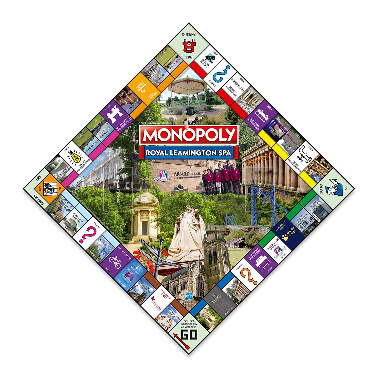 Leamington Spa Monopoly Board Game - Cờ Tỷ Phú Phiên Bản Đặc Biệt - Winning Moves - Góc nhìn khác 3