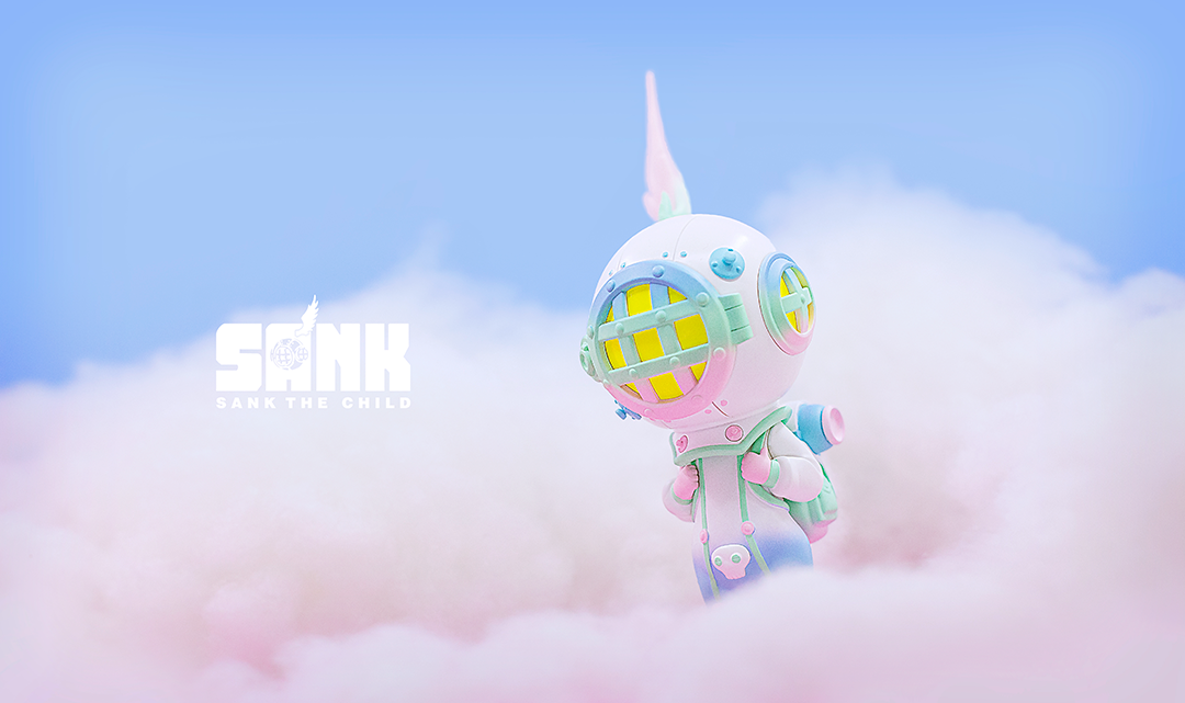 On The Way Series The Diver - Blues Mô Hình Art Toy Cao Cấp Sank Toys - Góc nhìn khác 3