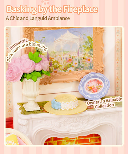Rolife Holiday Tea Time DIY Miniature House DW023 - Nhà Mô Hình Mini DIY Tự Lắp Ráp - Rolife