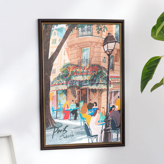 Rolife 1000 Piece Jigsaw Puzzle - Leisure in Paris PT004 - Tranh ghép hình 1000 mảnh - Rolife