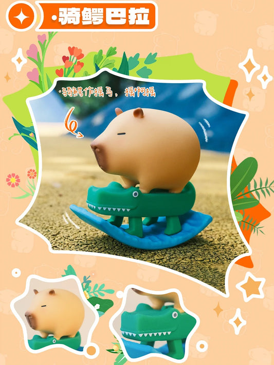 Capybara Little Pig Kapibala Blind Box Series - Mô hình Blind Box Chính Hãng Toptoy - Hình ảnh chi tiết 2