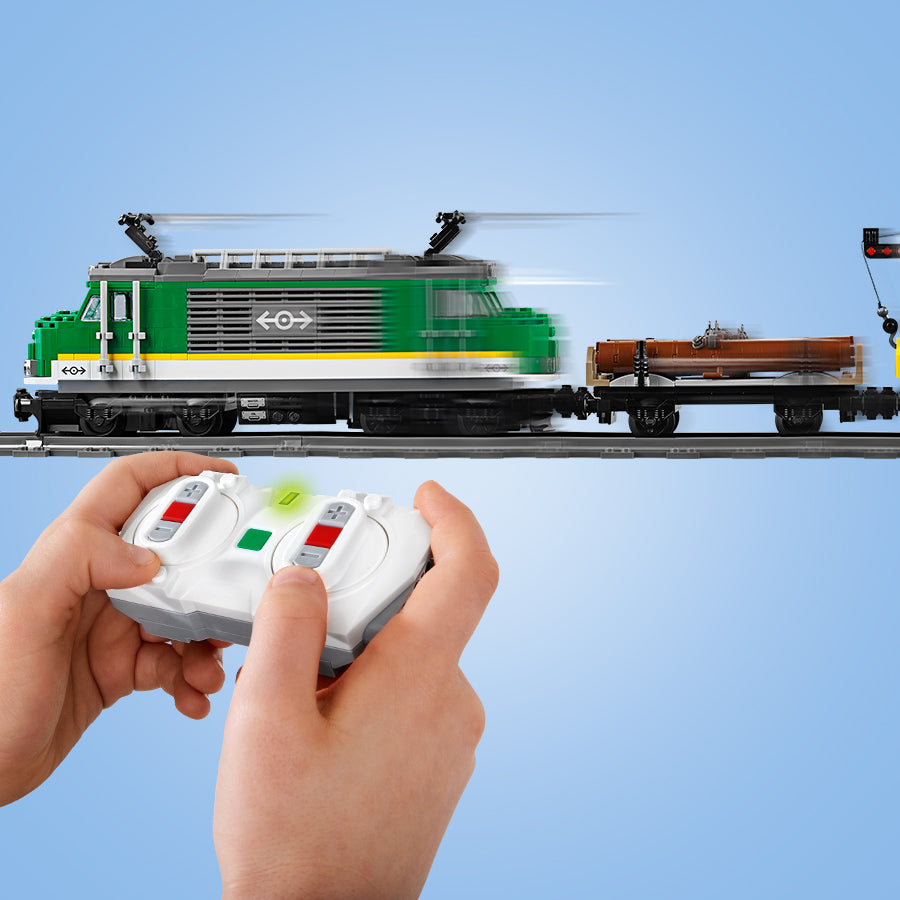 LEGO® City Cargo Train Bộ Đồ Chơi Tàu Hỏa Chở Hàng 60198 - Góc nhìn khác 3