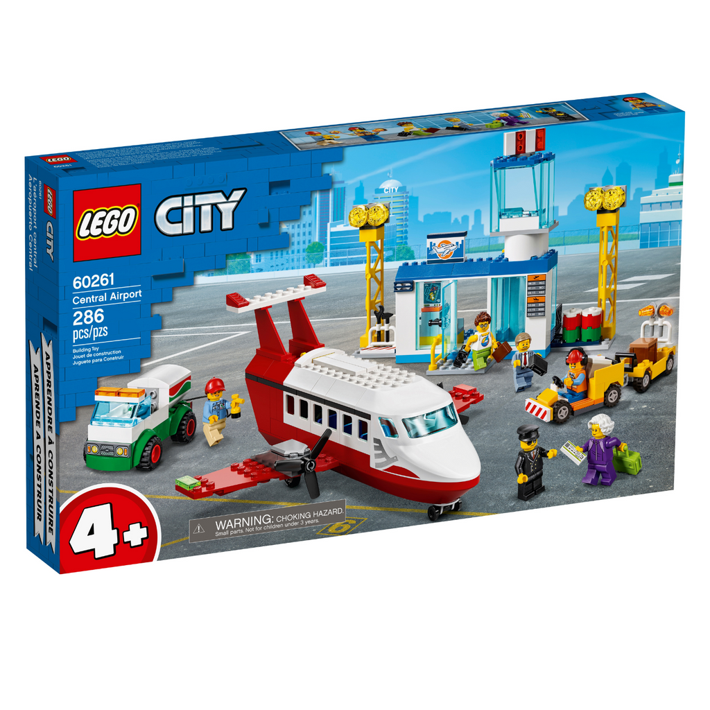 LEGO® City Central Airport - Đồ chơi lắp ráp Sân bay Trung tâm - LEGO 60261 - Hình ảnh sản phẩm