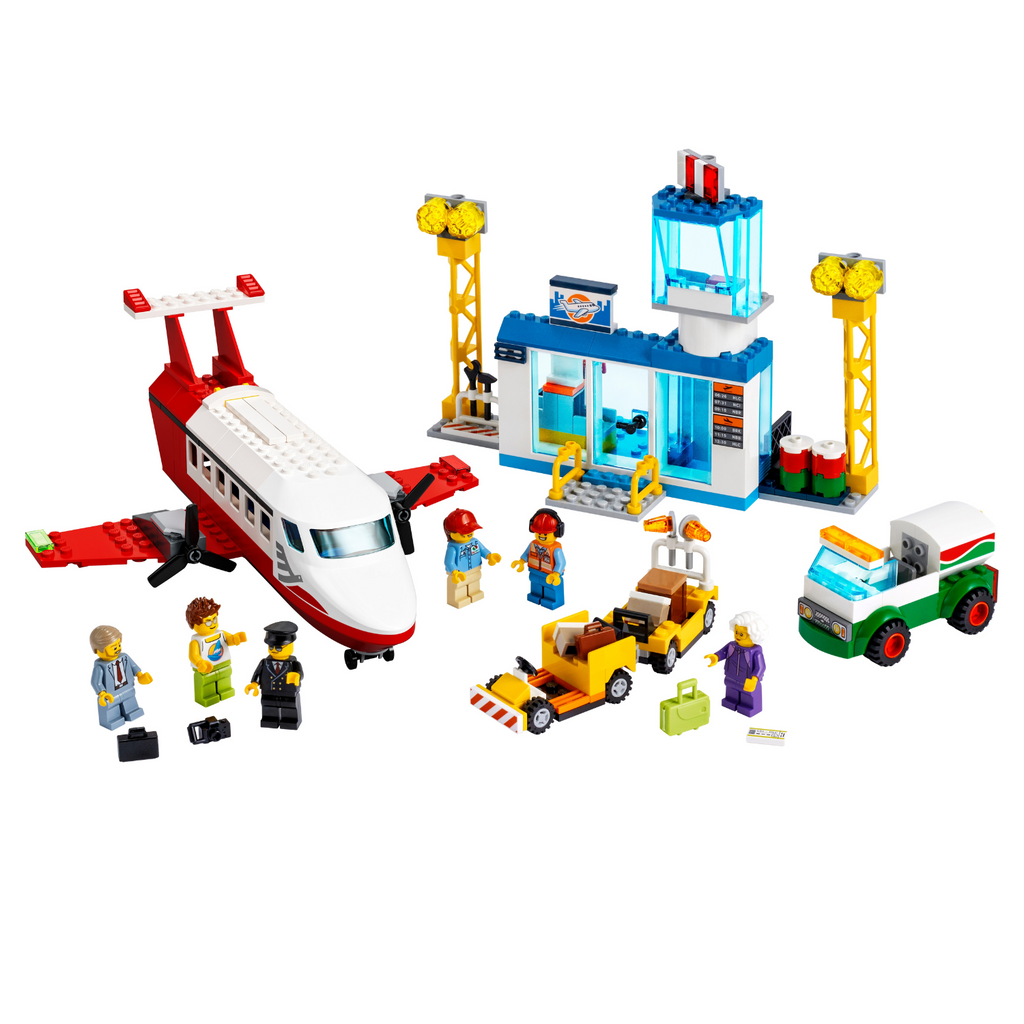 LEGO® City Central Airport - Đồ chơi lắp ráp Sân bay Trung tâm - LEGO 60261 - Hình ảnh chi tiết 2