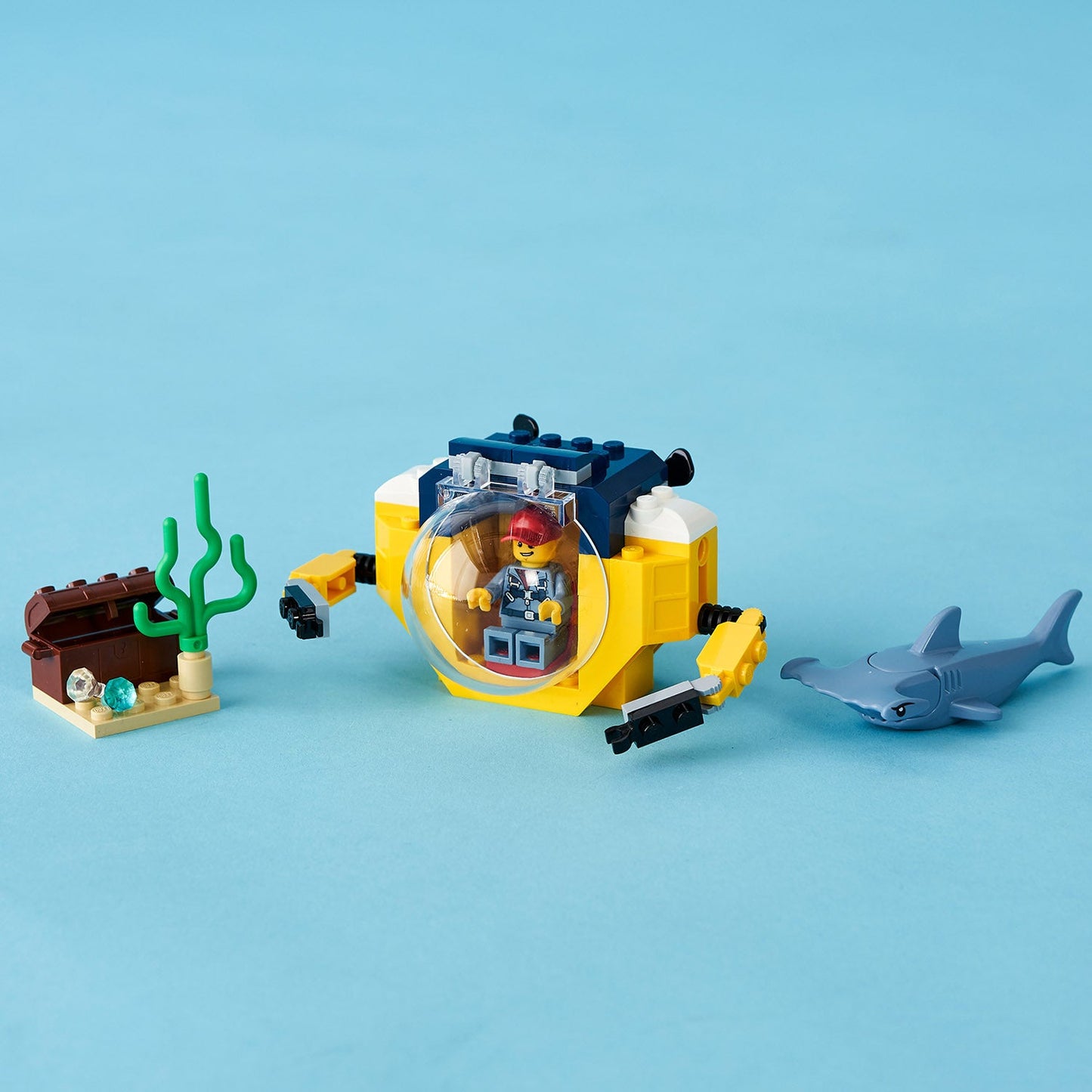 LEGO® City Ocean Mini-Submarine - Tàu Ngầm Mini Thám Hiểm Đại Dương - LEGO 60263 - Hình ảnh bổ sung 5