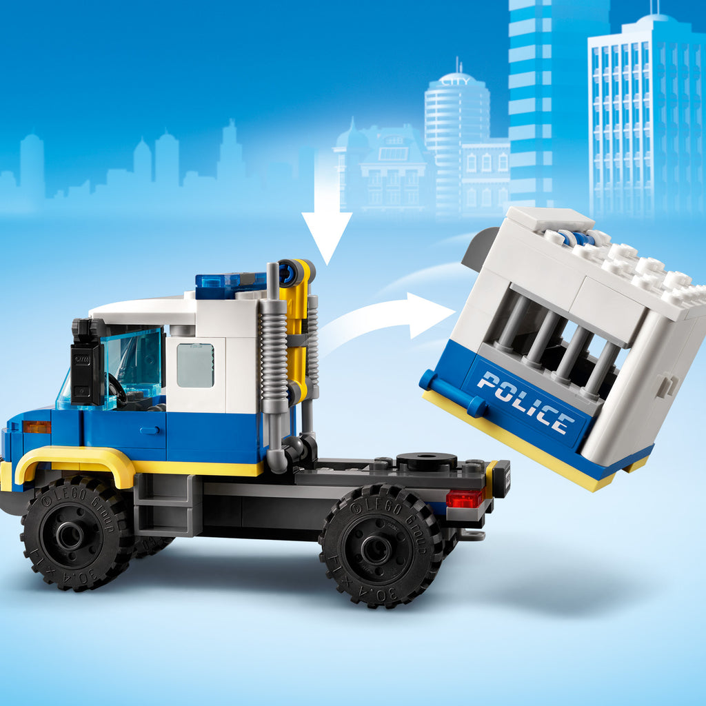 LEGO® City Police Prisoner Transport - Xe Vận Chuyển Tội Phạm 60276 - LEGO LEGO - ảnh 1 - Building Sets