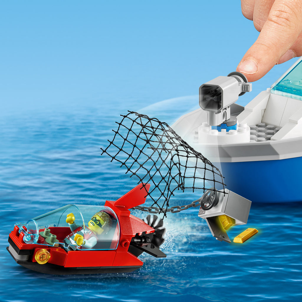 LEGO® City Police Patrol Boat - Tàu Tuần Tra Cảnh Sát Đồ Chơi Lắp Ráp - LEGO 60277 LEGO - ảnh 2 - Lego