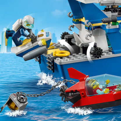 LEGO® City Police Patrol Boat - Tàu Tuần Tra Cảnh Sát Đồ Chơi Lắp Ráp - LEGO 60277 LEGO - ảnh 3 - Lego
