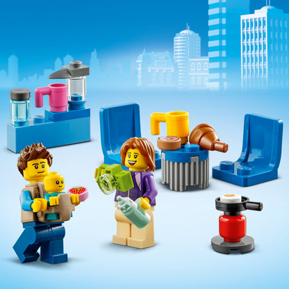LEGO® City Holiday Camper Van - Đồ Chơi Lắp Ráp Xe Cắm Trại Nghỉ Dưỡng - LEGO 60283 LEGO - ảnh 2 - Building Sets