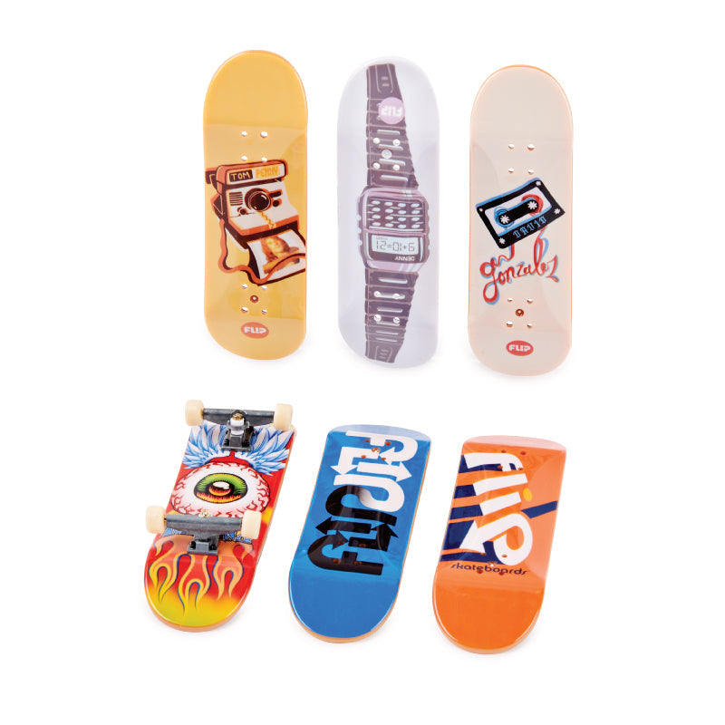 Combo of 6 TECH DECK skateboards 6028845 - Bộ 6 ván trượt ngón tay - Tech Deck