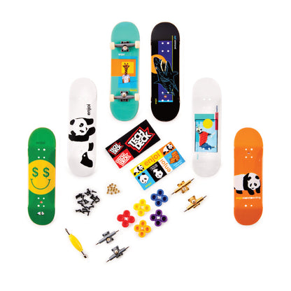 Combo of 6 TECH DECK skateboards 6028845 - Bộ 6 ván trượt ngón tay - Tech Deck