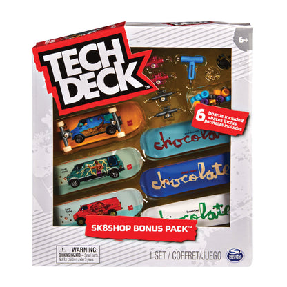 Combo of 6 TECH DECK skateboards 6028845 - Bộ 6 ván trượt ngón tay - Tech Deck