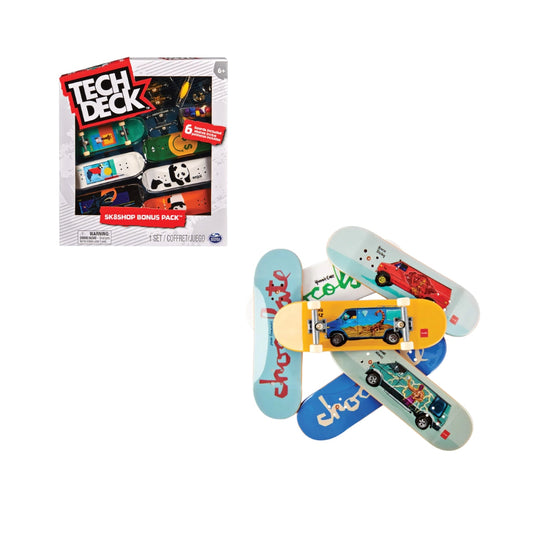 Combo of 6 TECH DECK skateboards 6028845 - Bộ 6 ván trượt ngón tay - Tech Deck