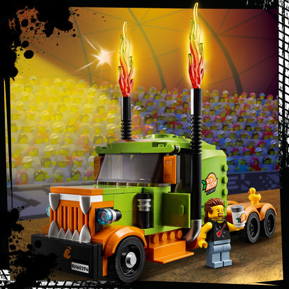 LEGO® City Stunt Show Truck Xe Tải Biểu Diễn Mô Tô Mạo Hiểm 60294 LEGO - ảnh 2 - LEGO City