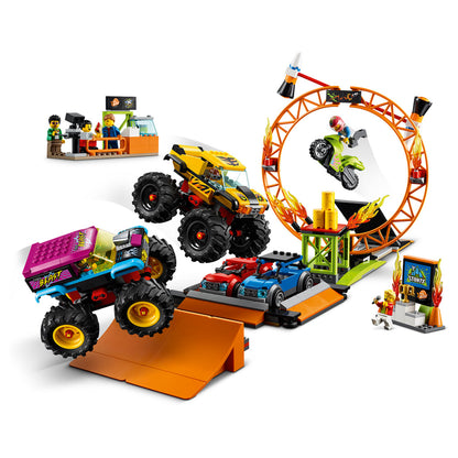 LEGO® City Stunt Show Arena - Đấu Trường Biểu Diễn Mô Tô Mạo Hiểm - LEGO 60295 - Hình ảnh bổ sung 9