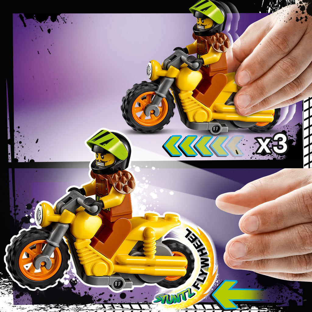 LEGO® City Demolition Stunt Bike - Đồ Chơi Lắp Ráp Mô Tô Mạo Hiểm - LEGO 60297 - Hình ảnh bổ sung 7