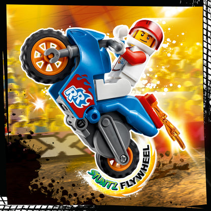 LEGO® City Rocket Stunt Bike - Đồ chơi lắp ráp Mô tô Nhào lộn Stuntz 60298 LEGO - ảnh 2 - LEGO® City