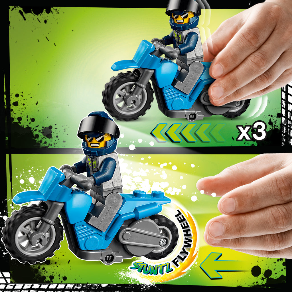 LEGO® City Stunt Competition - Đồ chơi lắp ráp mô tô mạo hiểm LEGO 60299