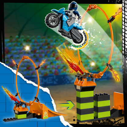 LEGO® City Stunt Competition - Đồ chơi lắp ráp mô tô mạo hiểm LEGO 60299