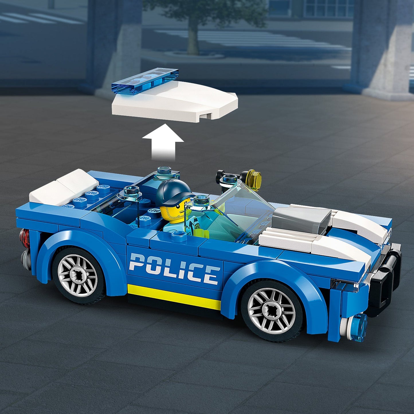 LEGO® City Police Car - Xe Cảnh Sát Đồ Chơi Lắp Ráp LEGO 60312 LEGO - ảnh 1 - Lego