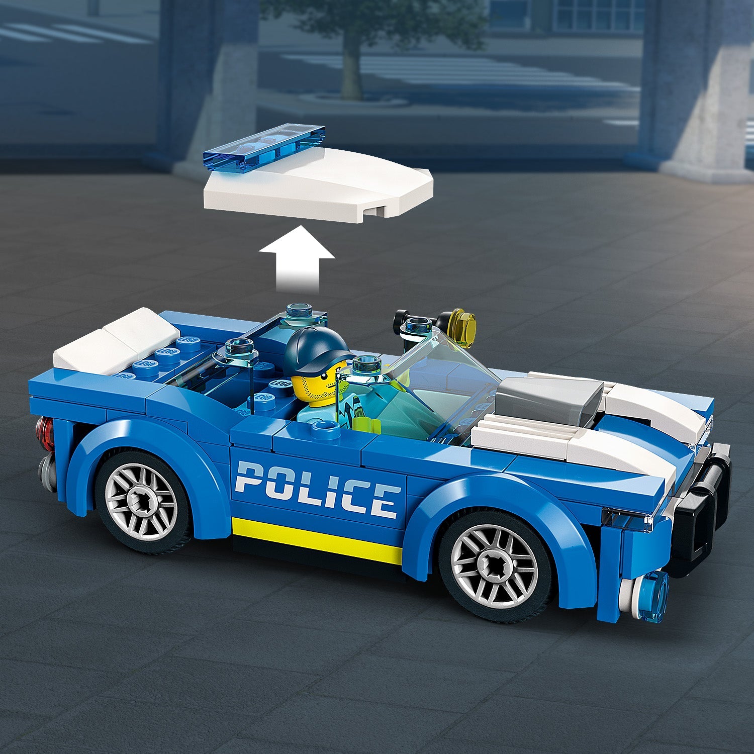 LEGO® City Police Car - Xe Cảnh Sát Đồ Chơi Lắp Ráp LEGO 60312 LEGO - ảnh 1 - Lego