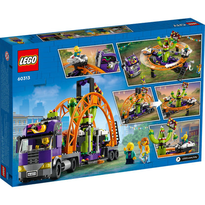LEGO® City Space Ride Amusement Truck - Đồ Chơi Lắp Ráp Xe Tải Công Viên Giải Trí 60313 - LEGO City - Góc nhìn khác 3