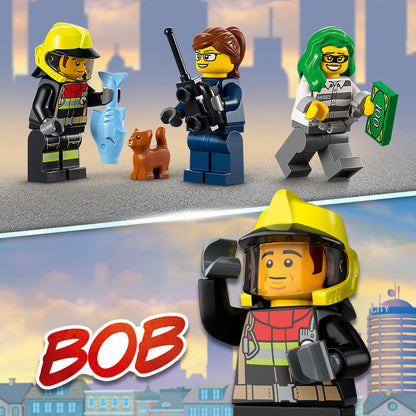 LEGO® City Fire Rescue & Police Chase - Đồ Chơi Lắp Ráp Xe Cứu Hỏa & Cảnh Sát Rượt Đuổi LEGO 60319 LEGO - ảnh 3 - Lego